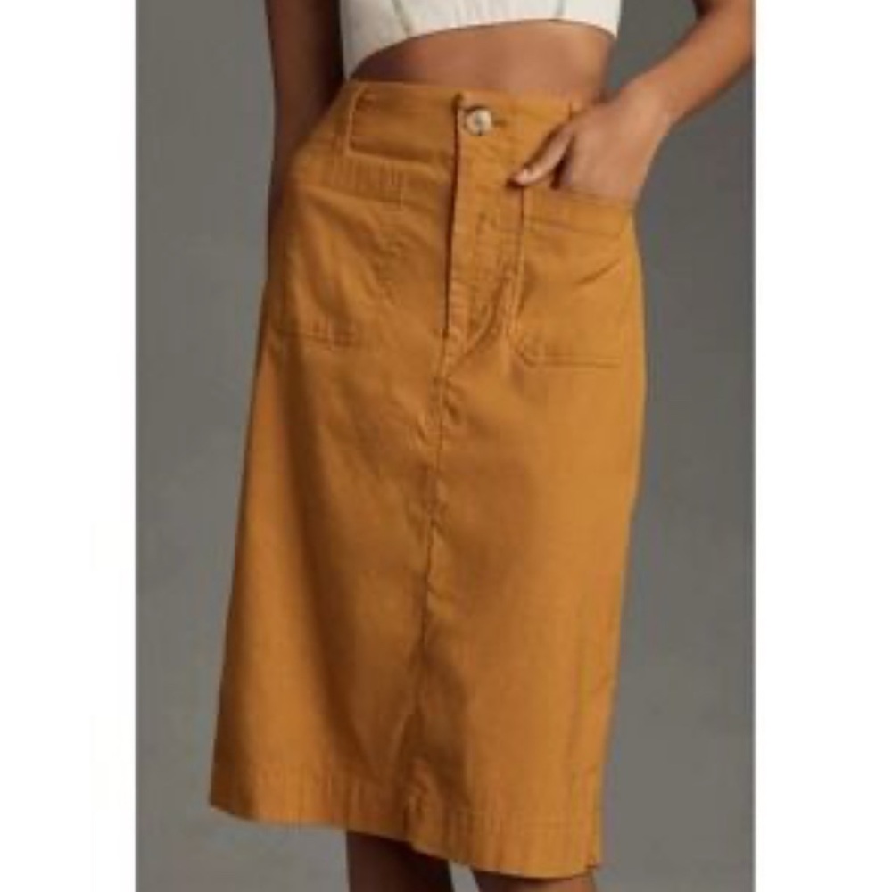 Maeve Collette Skirt in Bronze